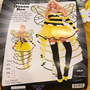 Deluxe Queen Bee Costume - Yellow and Black